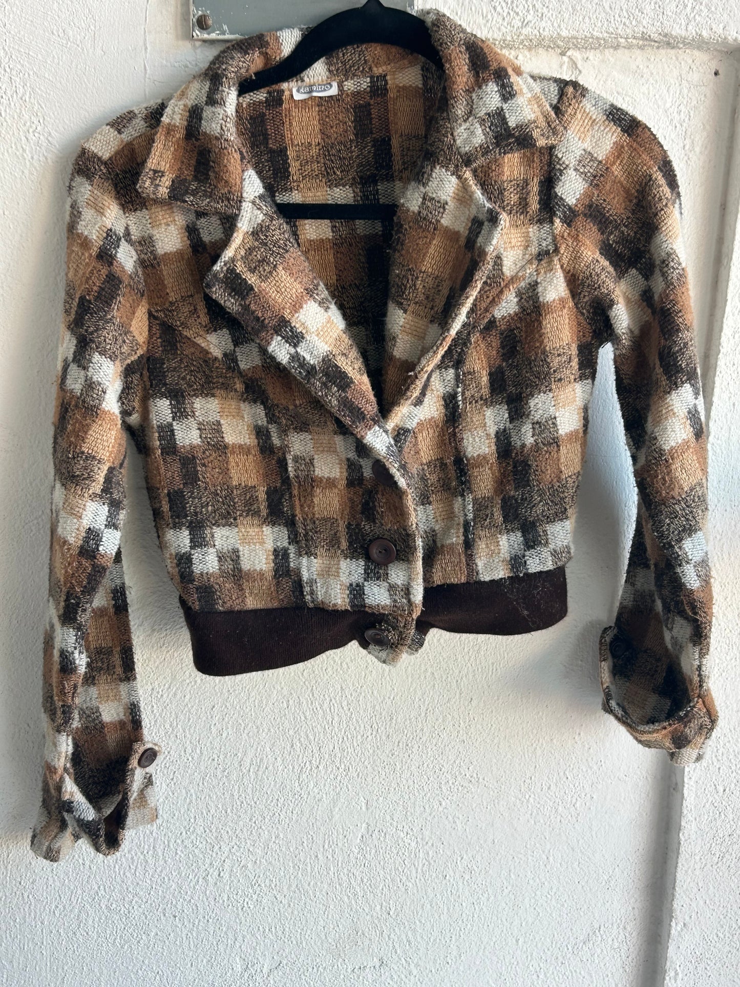 Chaqueta de cuadros