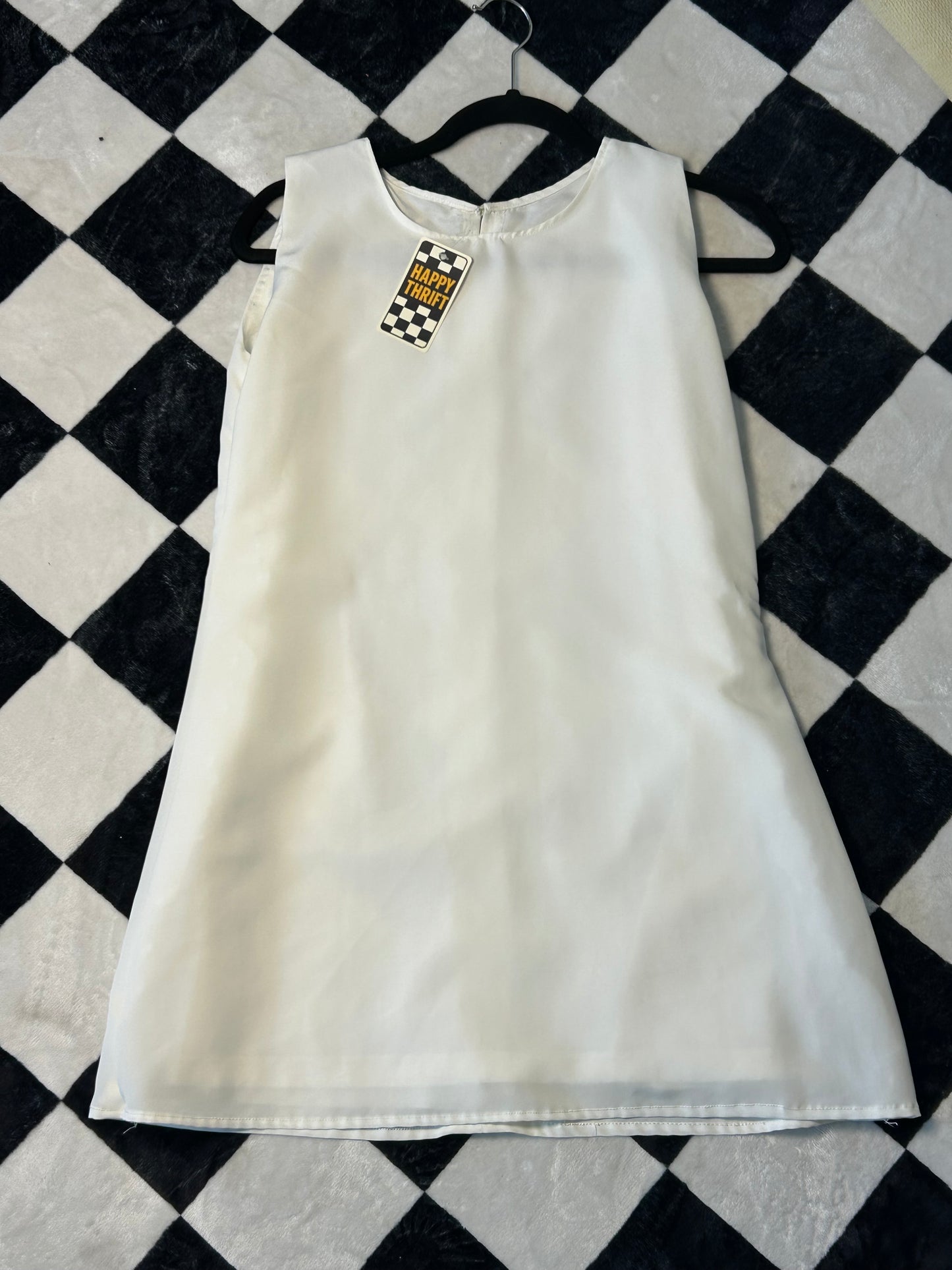 Vestido liso blanco