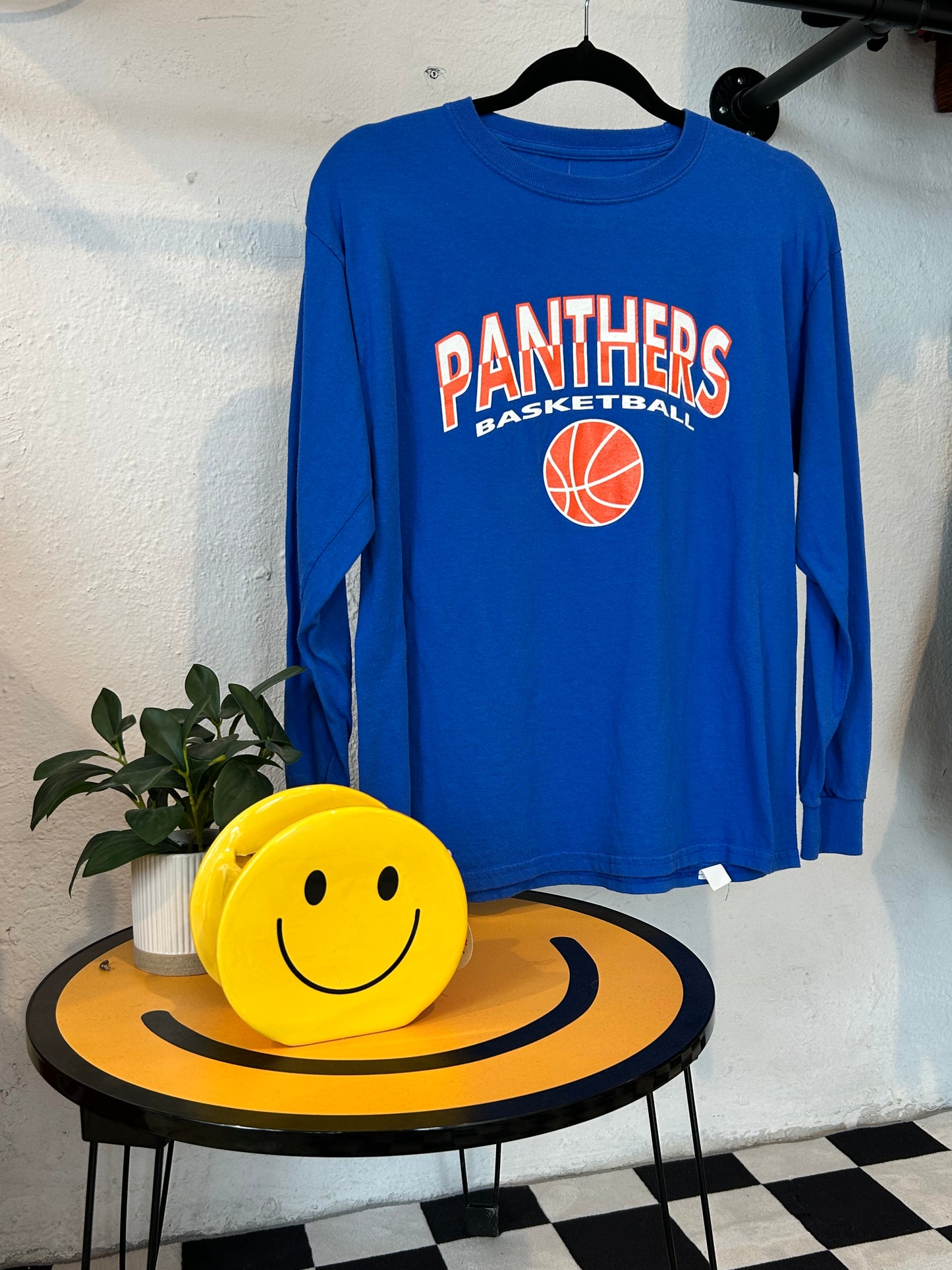 Panthers Basketball Graphic Long Sleeve T-Shirt