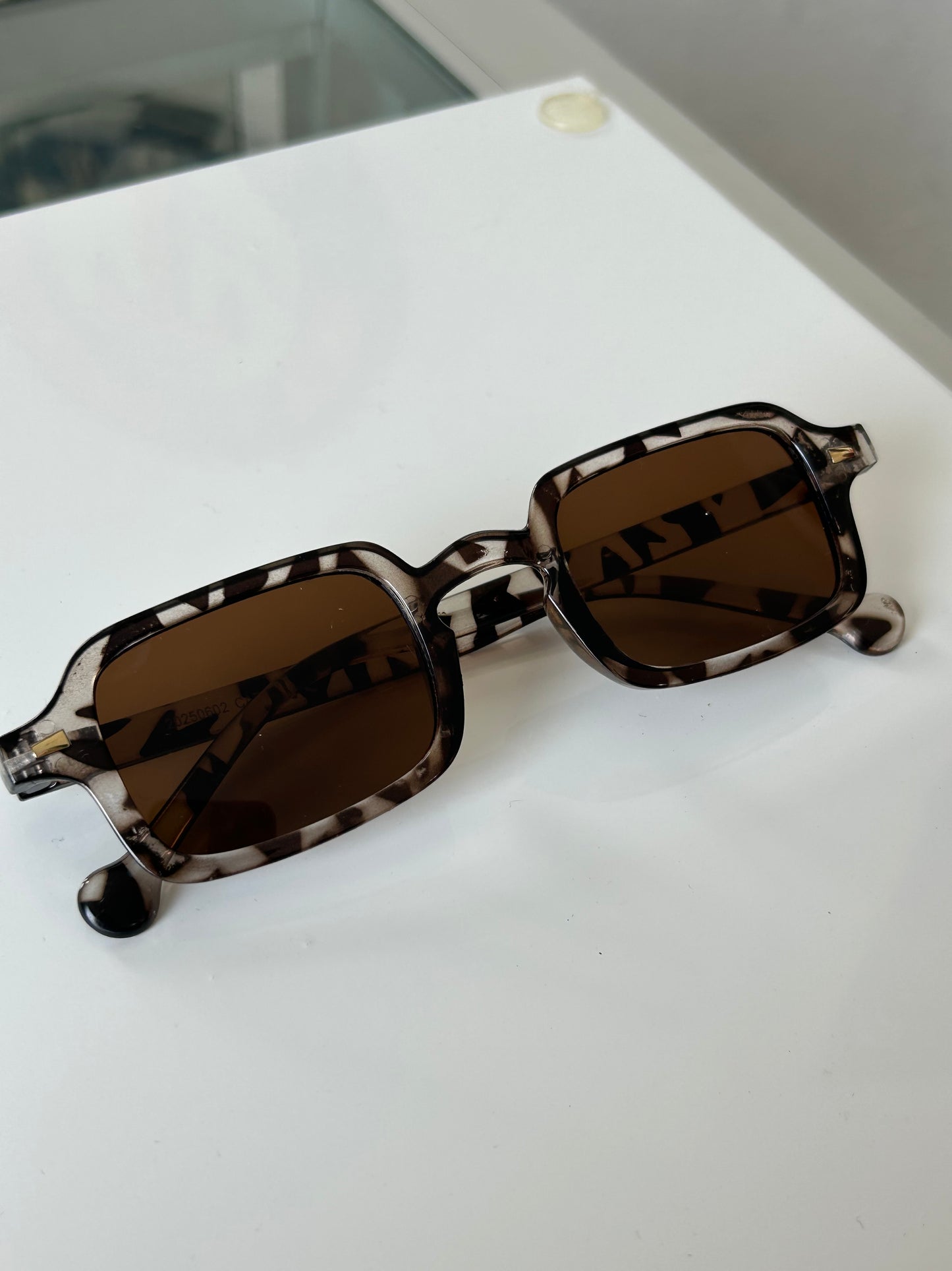 Lentes rectangular animalprint