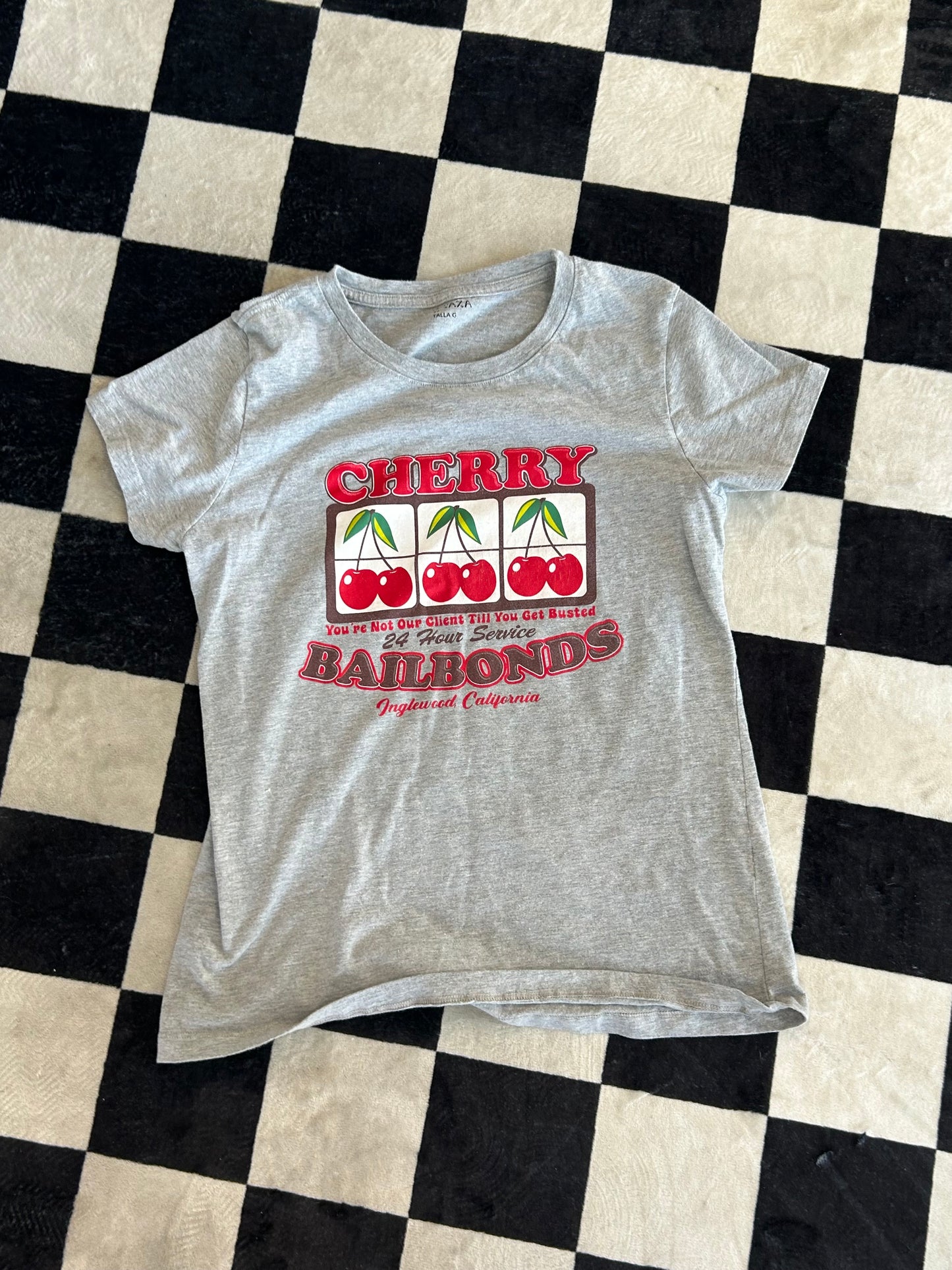 Blusa charra gris