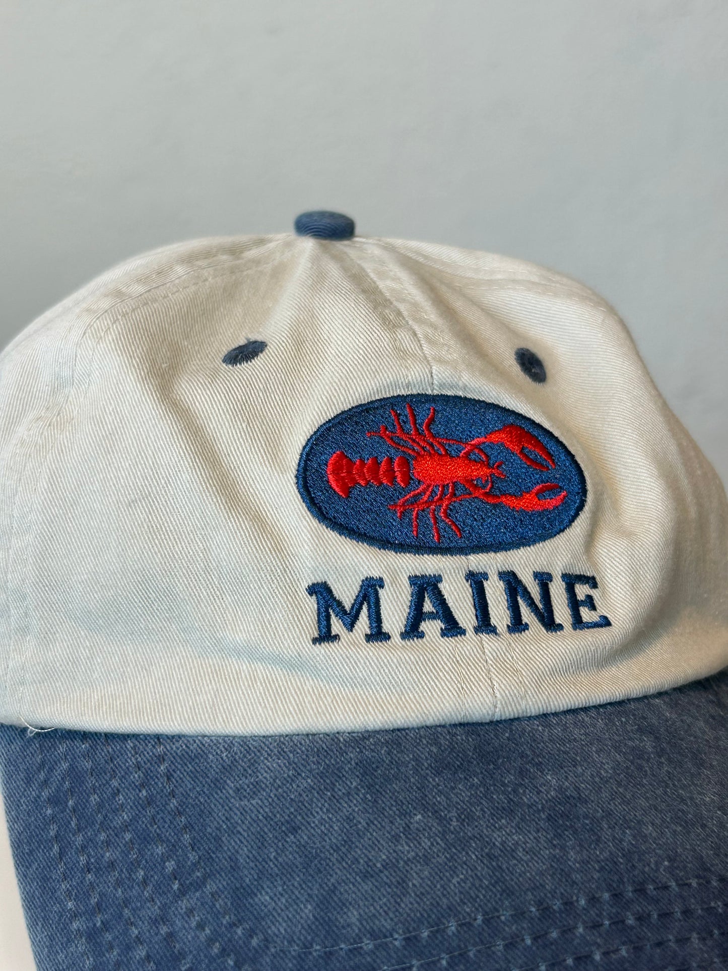 Maine hat with Loster Crest