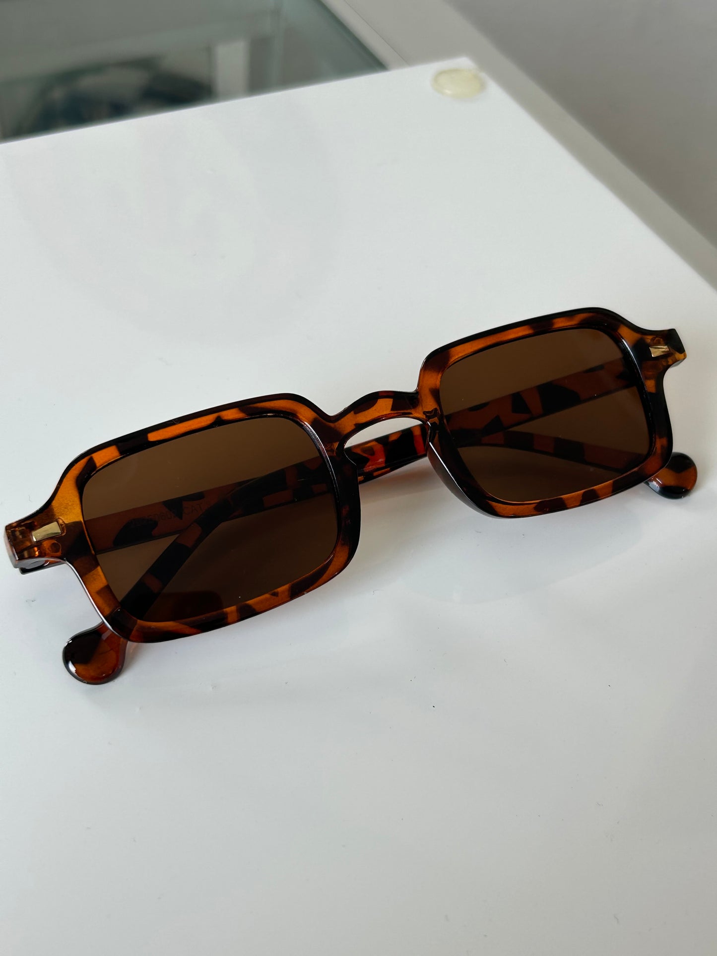 Lentes rectangular animalprint
