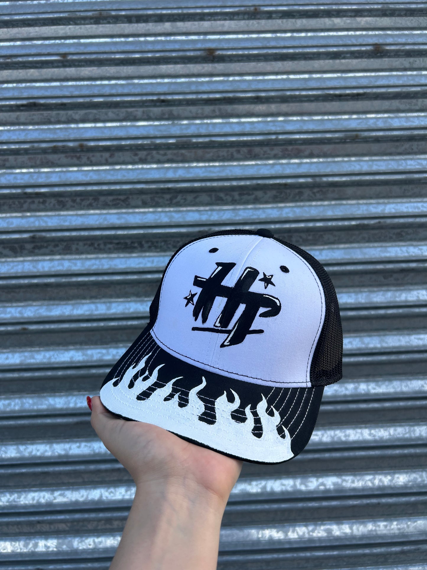 Original Cap “HAPPY THRIFT” Hand-Painted
