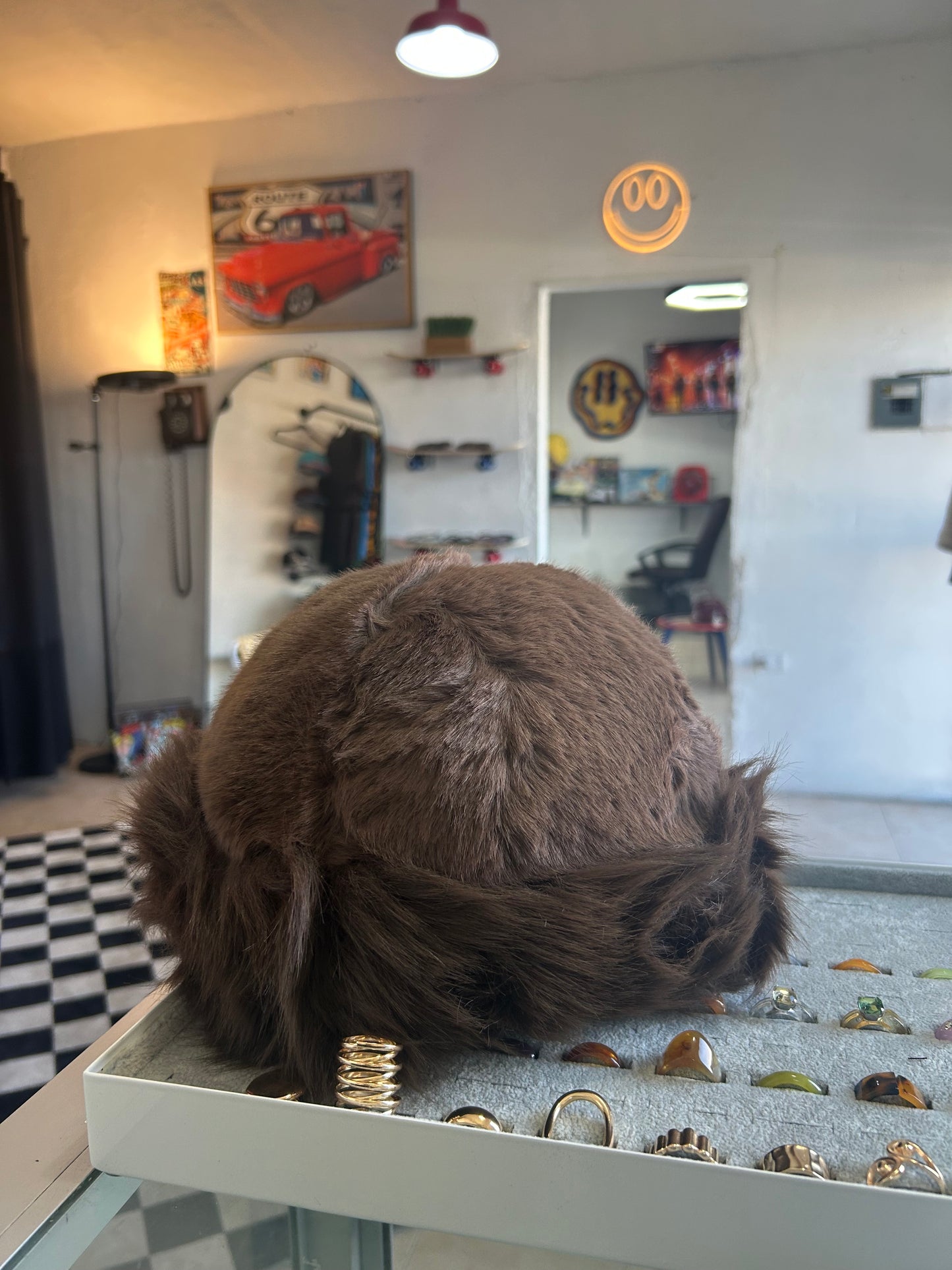 Gorro para frío cafe