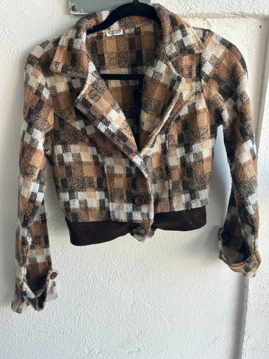 Chaqueta de cuadros