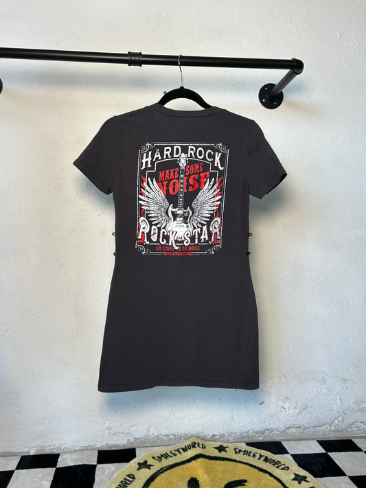 Vestido pegado hard rock