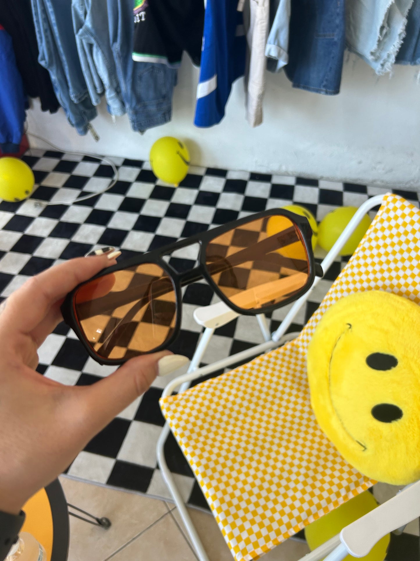 Lentes cuadrados