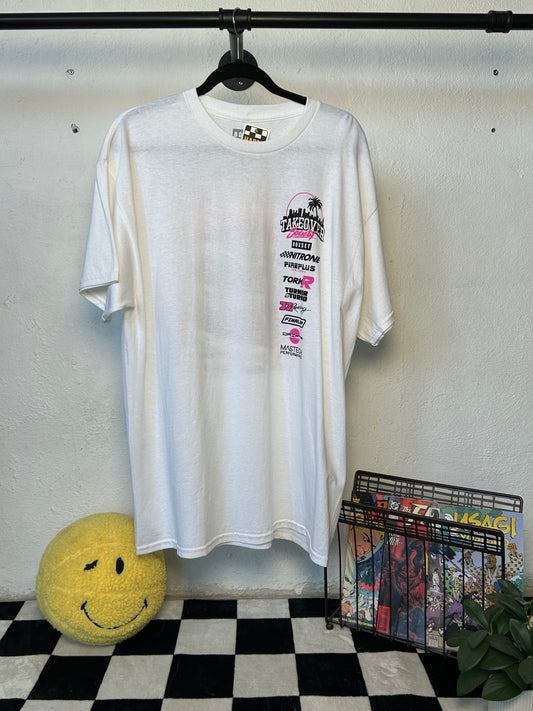 Playera blanca boxset