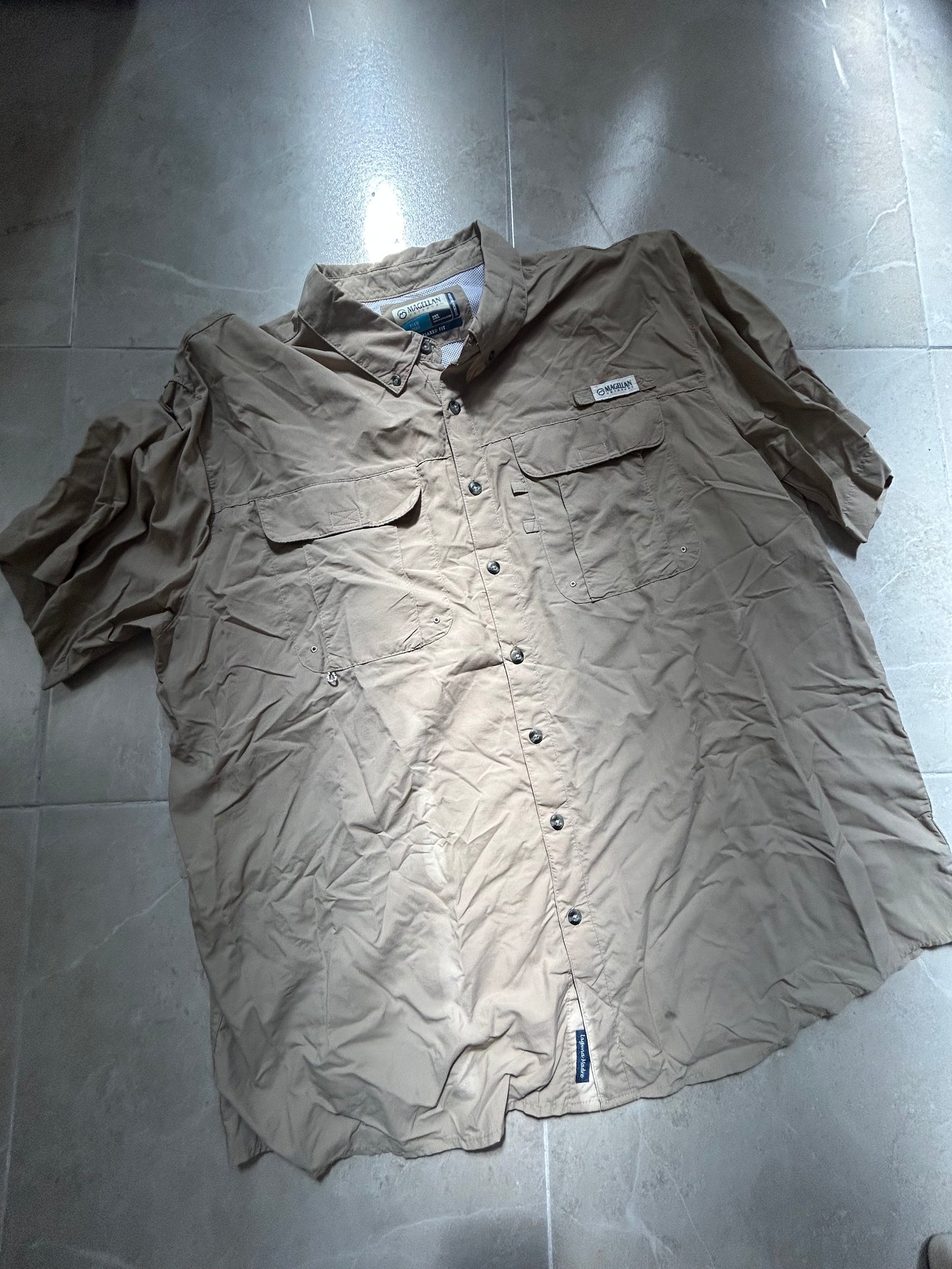 MAGELLAN camisa beige