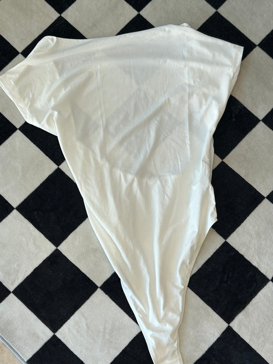 Body blanco espalda descubierta