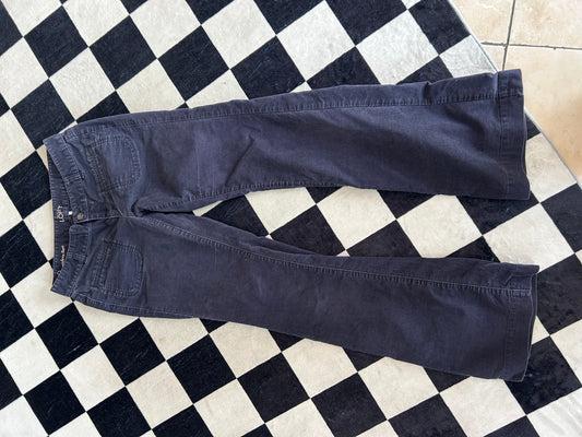 Pantalón de pana azul
