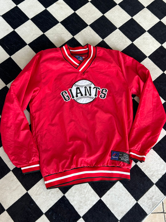 Giants Windbreaker Hoddie - Red