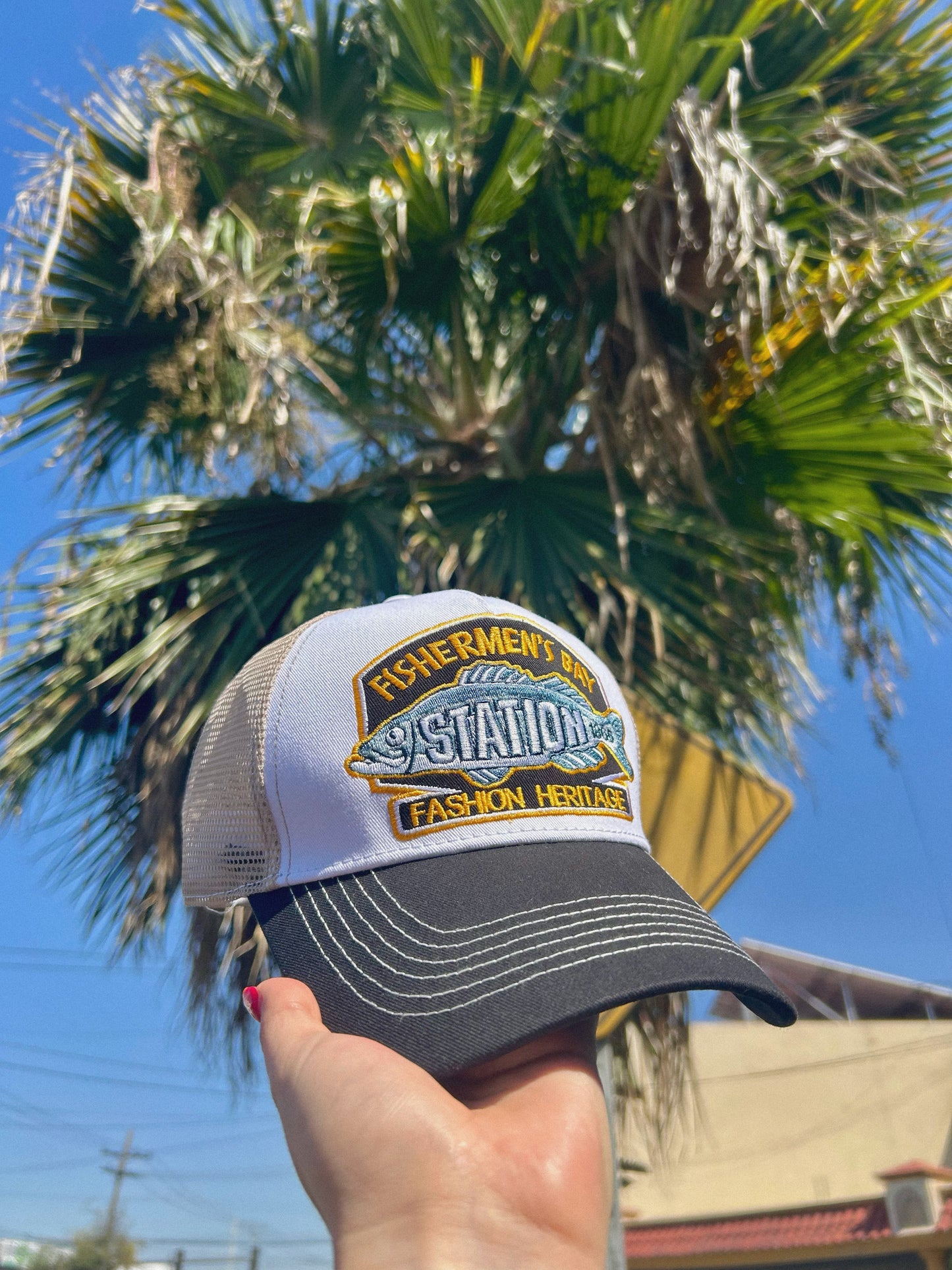 Fishermen’s Bay Station Trucker Cap