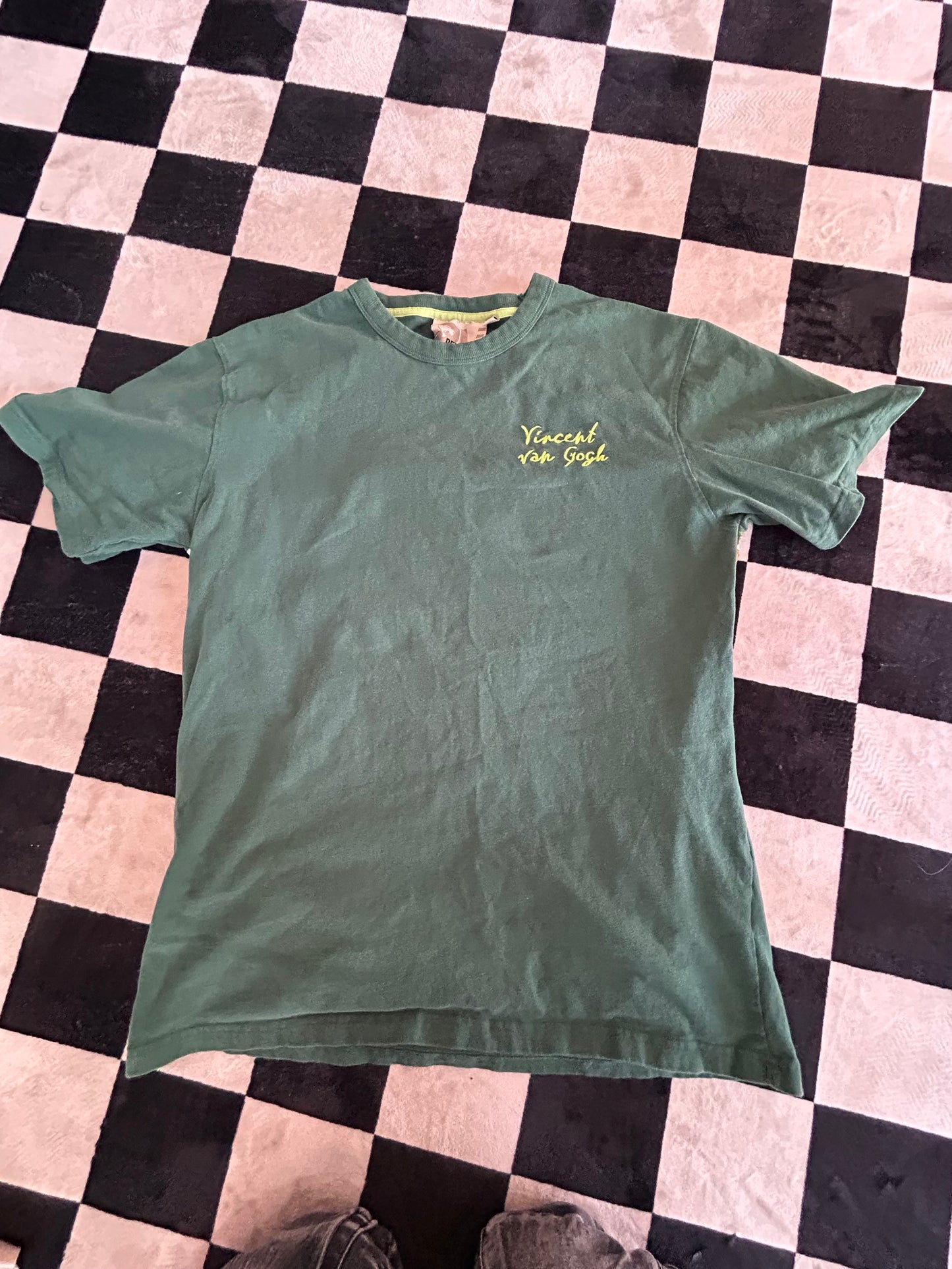 Playera verde Vicent van Gogh