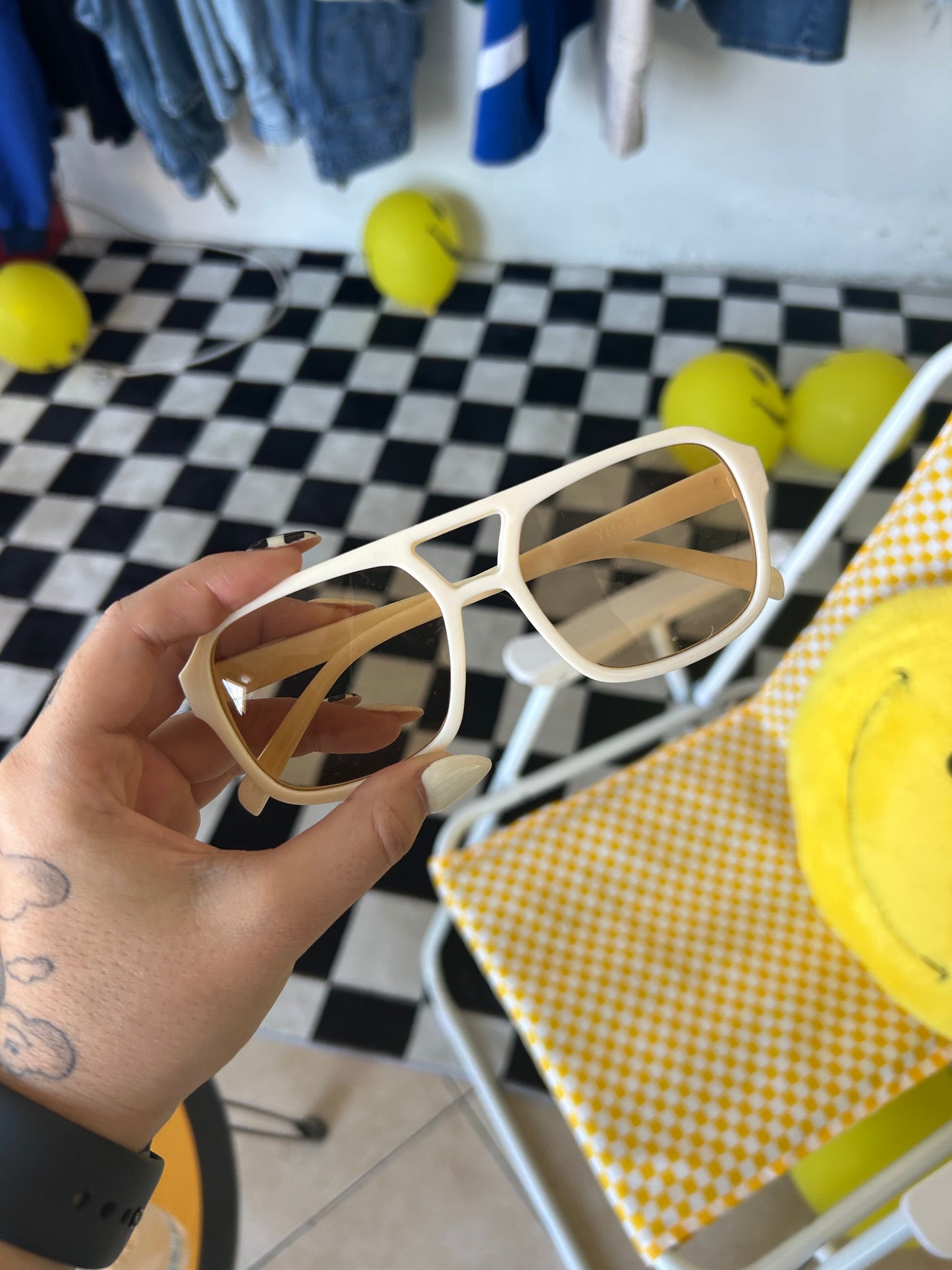 Lentes cuadrados