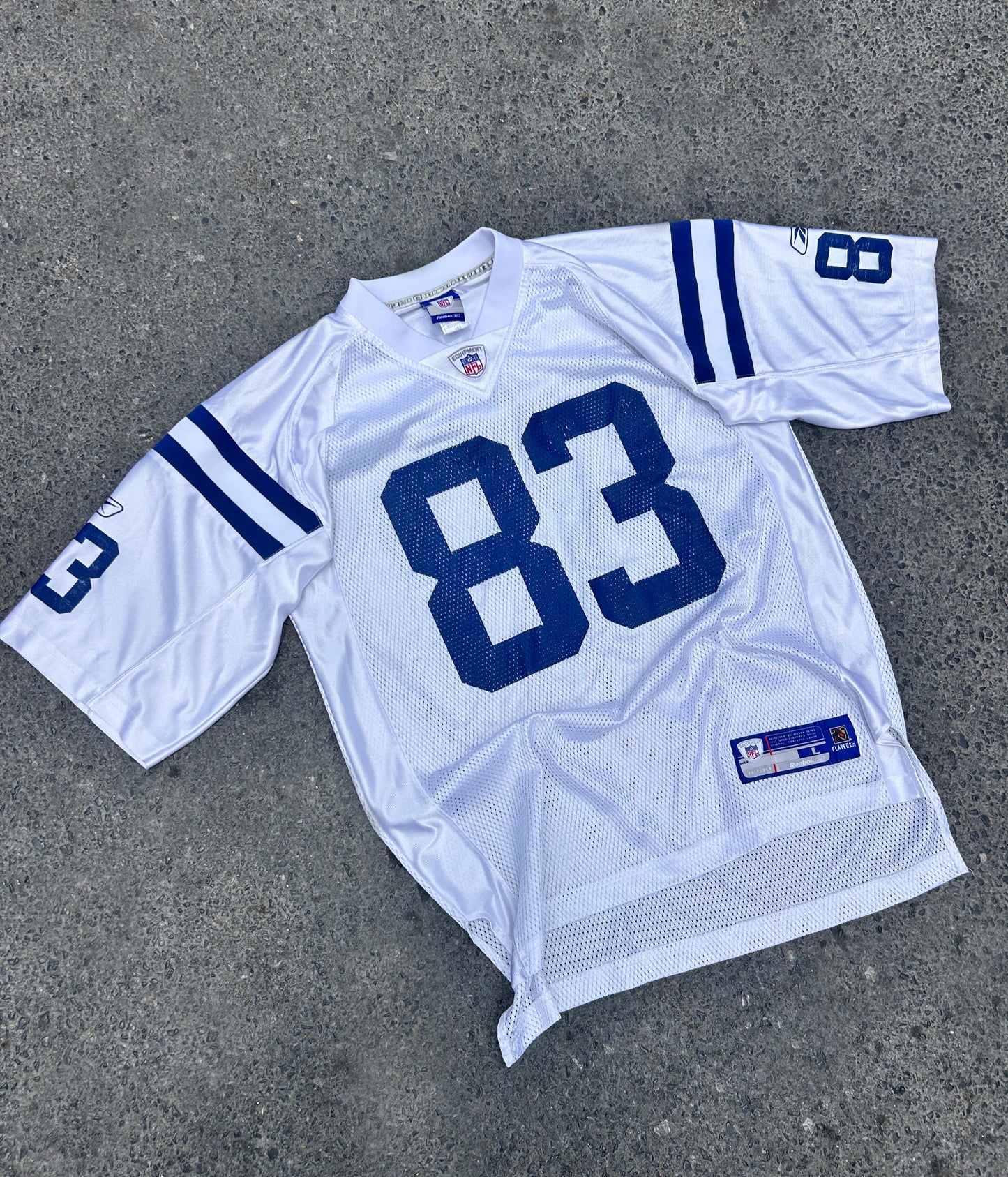 Jersey Vintage Reebook NFL Indianápolis Colts Stokley #83