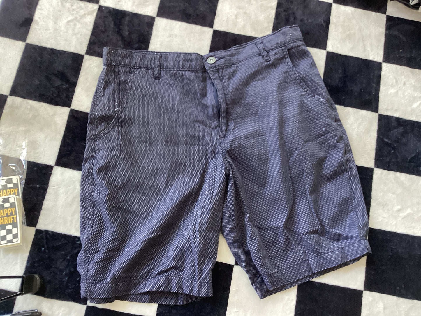 Short azul con puntos blancos