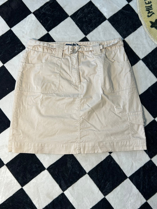Falda beige