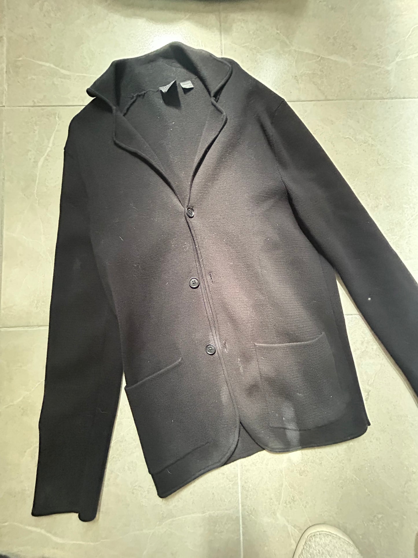 Suéter abrigo negro