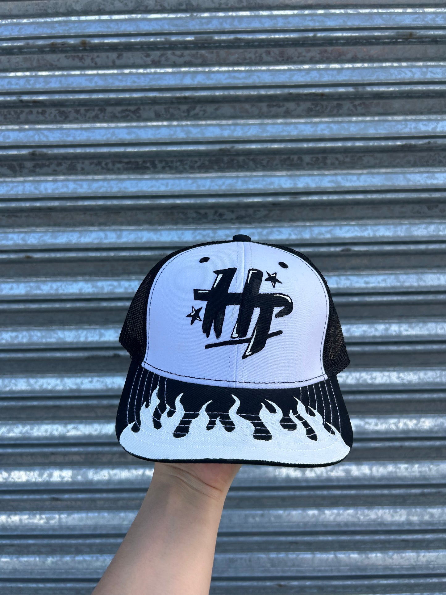Original Cap “HAPPY THRIFT” Hand-Painted